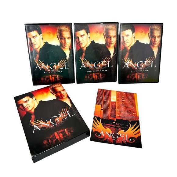Angel Season 5 DVD Vampire TV Series 6 Disc Set 22 Episodes David Boreanaz 1999 - Picture 5 of 10